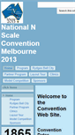 Mobile Screenshot of convention2013.nscale.org.au