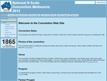 Tablet Screenshot of convention2013.nscale.org.au