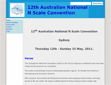 Tablet Screenshot of convention2011.nscale.org.au